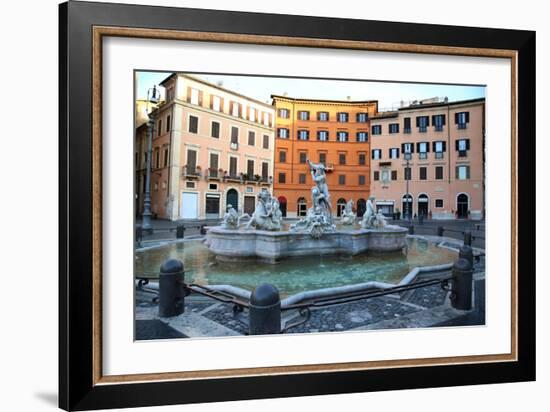 Piazza Navona, Rome, Italy-vladacanon-Framed Photographic Print