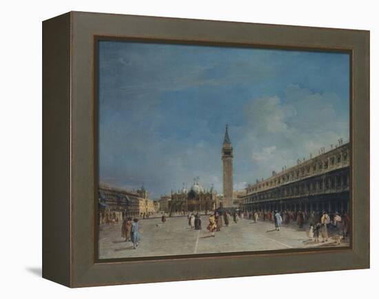 Piazza San Marco, 1760-Francesco Guardi-Framed Premier Image Canvas