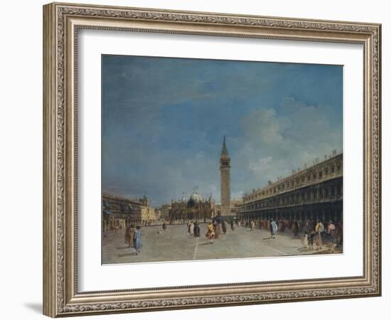 Piazza San Marco, 1760-Francesco Guardi-Framed Giclee Print