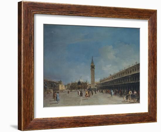 Piazza San Marco, 1760-Francesco Guardi-Framed Giclee Print