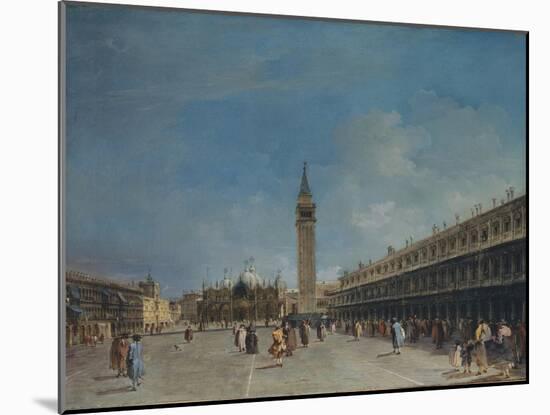 Piazza San Marco, 1760-Francesco Guardi-Mounted Giclee Print