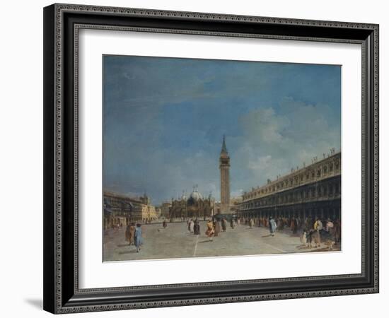 Piazza San Marco, 1760-Francesco Guardi-Framed Giclee Print