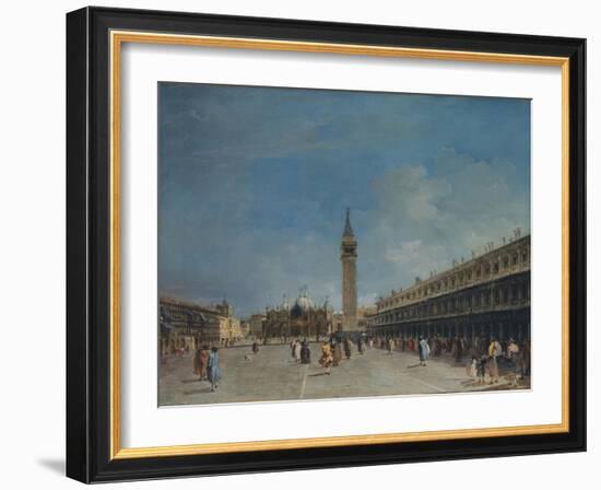 Piazza San Marco, 1760-Francesco Guardi-Framed Giclee Print