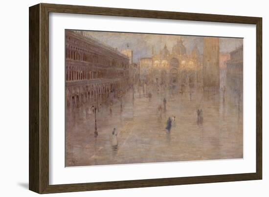 Piazza San Marco, 1899-Pietro Fragiacomo-Framed Giclee Print