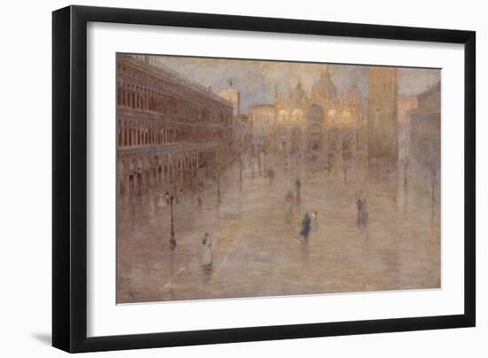 Piazza San Marco, 1899-Pietro Fragiacomo-Framed Giclee Print