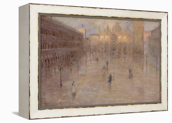 Piazza San Marco, 1899-Pietro Fragiacomo-Framed Premier Image Canvas