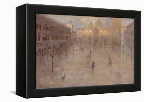 Piazza San Marco, 1899-Pietro Fragiacomo-Framed Premier Image Canvas