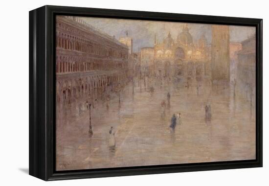 Piazza San Marco, 1899-Pietro Fragiacomo-Framed Premier Image Canvas