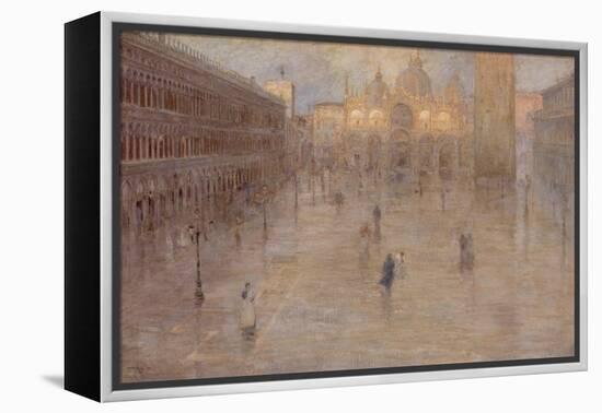 Piazza San Marco, 1899-Pietro Fragiacomo-Framed Premier Image Canvas