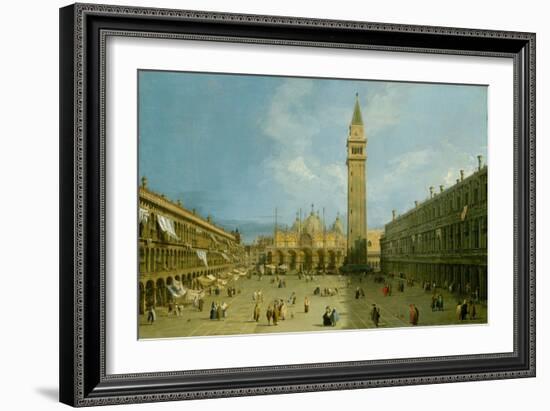 Piazza San Marco, c.1730-Canaletto-Framed Giclee Print