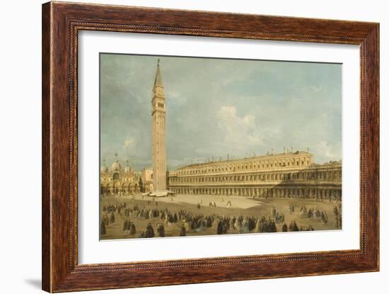 Piazza San Marco in Venice-Francesco Guardi-Framed Giclee Print