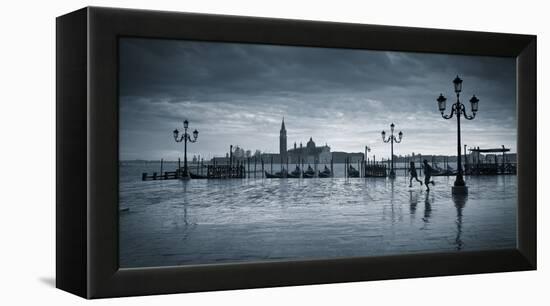 Piazza San Marco Looking across to San Giorgio Maggiore, Venice, Italy-Jon Arnold-Framed Premier Image Canvas