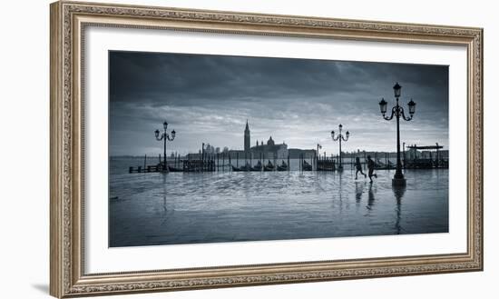 Piazza San Marco Looking across to San Giorgio Maggiore, Venice, Italy-Jon Arnold-Framed Photographic Print