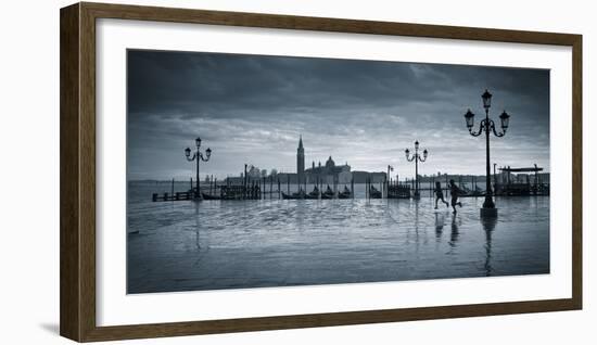 Piazza San Marco Looking across to San Giorgio Maggiore, Venice, Italy-Jon Arnold-Framed Photographic Print
