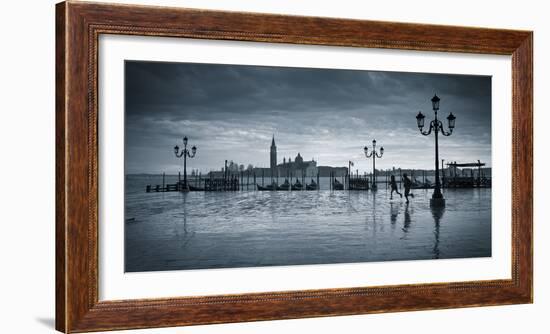 Piazza San Marco Looking across to San Giorgio Maggiore, Venice, Italy-Jon Arnold-Framed Photographic Print