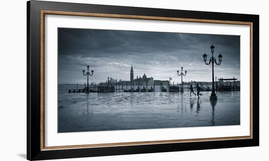 Piazza San Marco Looking across to San Giorgio Maggiore, Venice, Italy-Jon Arnold-Framed Photographic Print