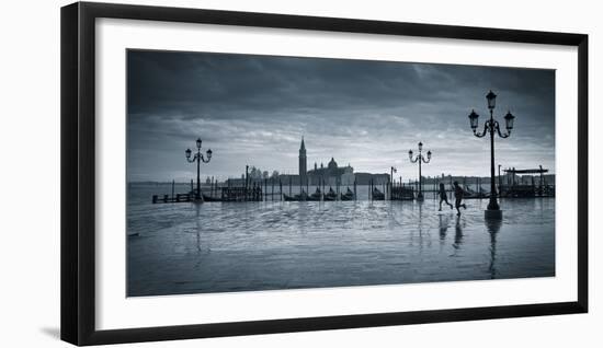 Piazza San Marco Looking across to San Giorgio Maggiore, Venice, Italy-Jon Arnold-Framed Photographic Print