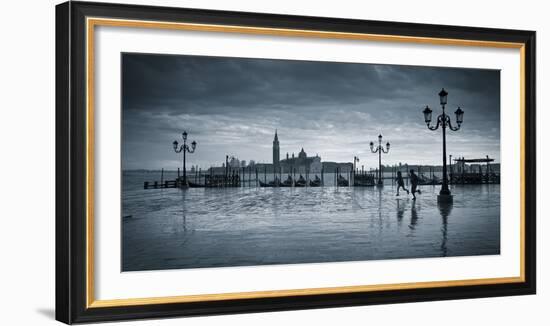 Piazza San Marco Looking across to San Giorgio Maggiore, Venice, Italy-Jon Arnold-Framed Photographic Print