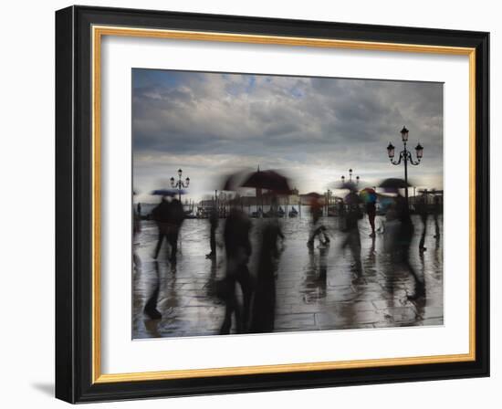 Piazza San Marco Looking across to San Giorgio Maggiore, Venice, Italy-Jon Arnold-Framed Photographic Print