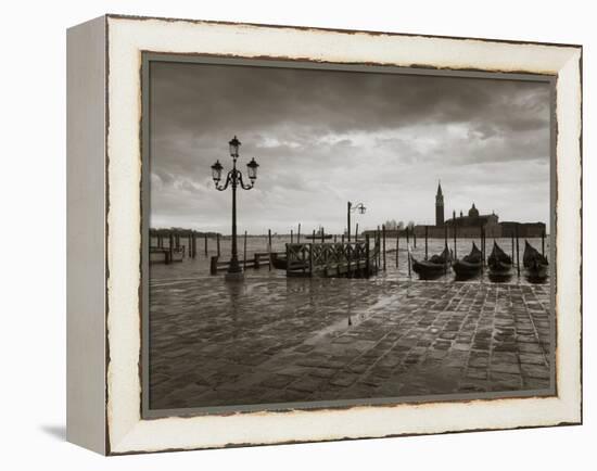 Piazza San Marco Looking across to San Giorgio Maggiore, Venice, Italy-Jon Arnold-Framed Premier Image Canvas