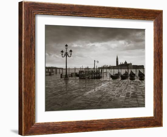 Piazza San Marco Looking across to San Giorgio Maggiore, Venice, Italy-Jon Arnold-Framed Photographic Print