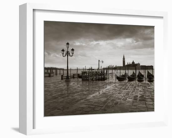 Piazza San Marco Looking across to San Giorgio Maggiore, Venice, Italy-Jon Arnold-Framed Photographic Print