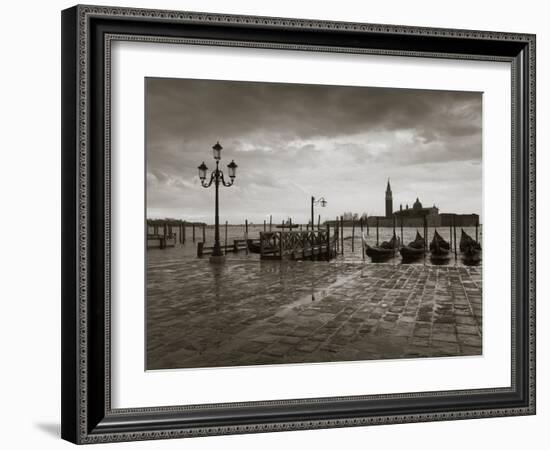 Piazza San Marco Looking across to San Giorgio Maggiore, Venice, Italy-Jon Arnold-Framed Photographic Print