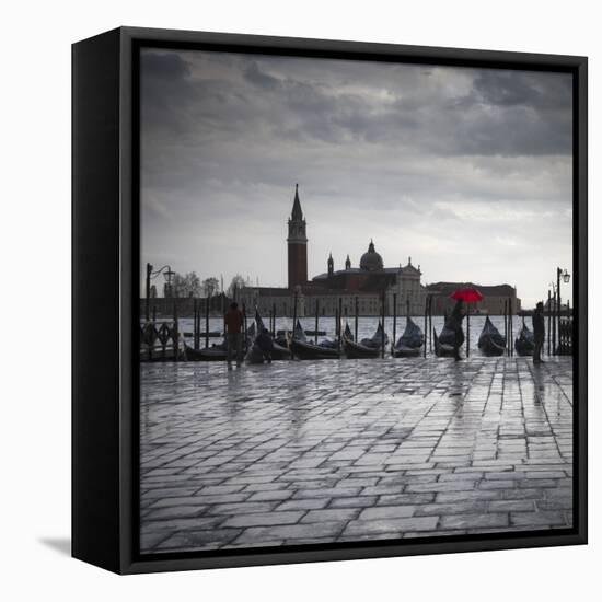 Piazza San Marco Looking across to San Giorgio Maggiore, Venice, Italy-Jon Arnold-Framed Premier Image Canvas