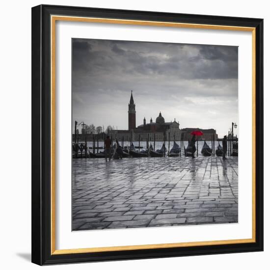 Piazza San Marco Looking across to San Giorgio Maggiore, Venice, Italy-Jon Arnold-Framed Photographic Print