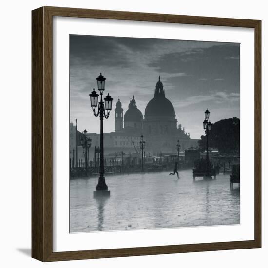 Piazza San Marco Looking across to Santa Maria Della Salute, Venice, Italy-Jon Arnold-Framed Photographic Print