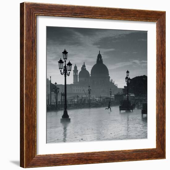 Piazza San Marco Looking across to Santa Maria Della Salute, Venice, Italy-Jon Arnold-Framed Photographic Print