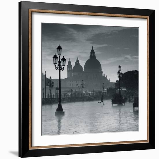 Piazza San Marco Looking across to Santa Maria Della Salute, Venice, Italy-Jon Arnold-Framed Photographic Print