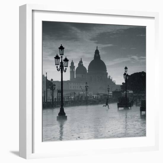 Piazza San Marco Looking across to Santa Maria Della Salute, Venice, Italy-Jon Arnold-Framed Photographic Print