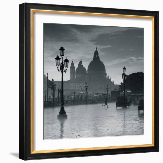 Piazza San Marco Looking across to Santa Maria Della Salute, Venice, Italy-Jon Arnold-Framed Photographic Print