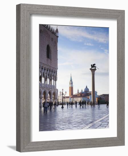 Piazza San Marco (St. Mark's Square), Venice, Italy-Jon Arnold-Framed Photographic Print