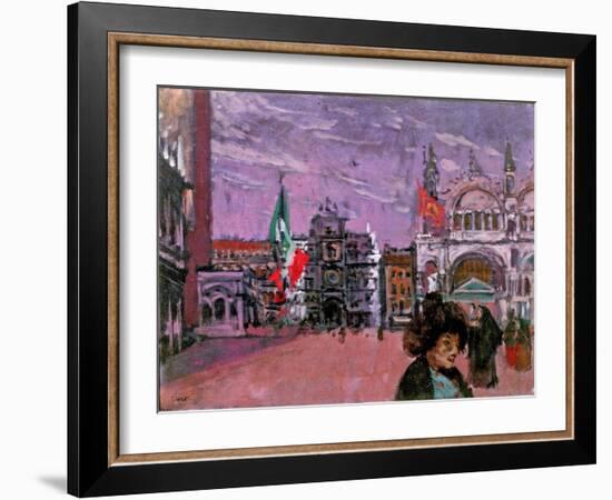 Piazza San Marco, Venice, C.1903-06-Walter Richard Sickert-Framed Giclee Print