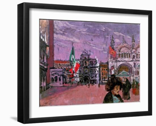 Piazza San Marco, Venice, C.1903-06-Walter Richard Sickert-Framed Giclee Print