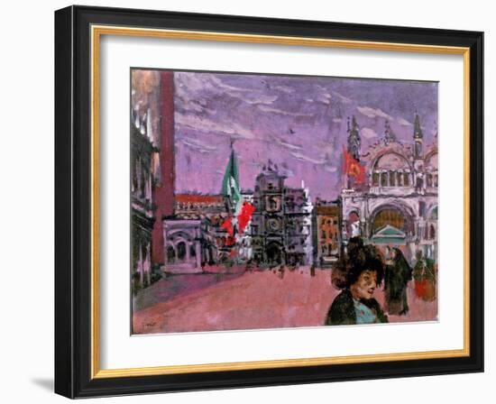 Piazza San Marco, Venice, C.1903-06-Walter Richard Sickert-Framed Giclee Print