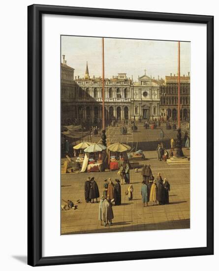 Piazza San Marco, Venice, Circa 1735-Giovanni Antonio Canal-Framed Giclee Print