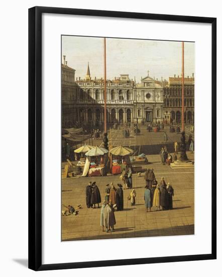 Piazza San Marco, Venice, Circa 1735-Giovanni Antonio Canal-Framed Giclee Print