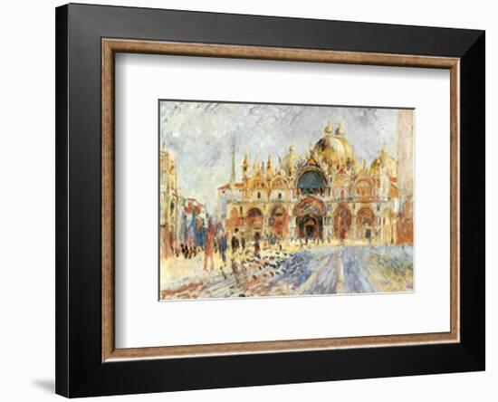 Piazza San Marco, Venice-Pierre-Auguste Renoir-Framed Art Print