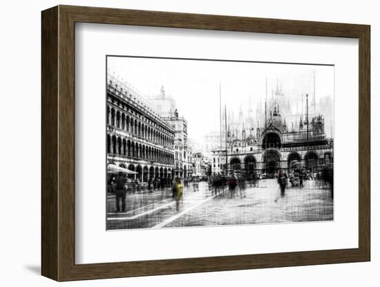 Piazza San Marco-Carmine Chiriacò-Framed Photographic Print