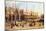 Piazza San Marco-Canaletto-Mounted Art Print