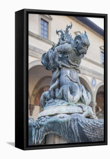 Piazza Santissima Annunziata, Fontana Del Tacca, Details-Guido Cozzi-Framed Premier Image Canvas