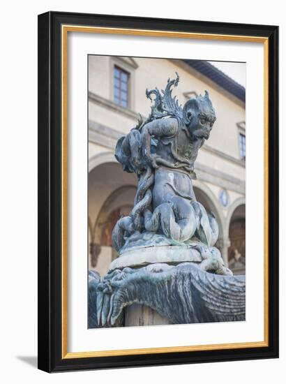 Piazza Santissima Annunziata, Fontana Del Tacca, Details-Guido Cozzi-Framed Photographic Print