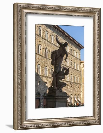 Piazza Signoria, Ratto Delle Sabine-Guido Cozzi-Framed Photographic Print