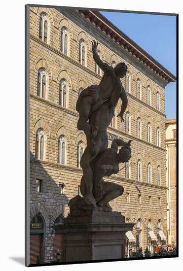 Piazza Signoria, Ratto Delle Sabine-Guido Cozzi-Mounted Photographic Print