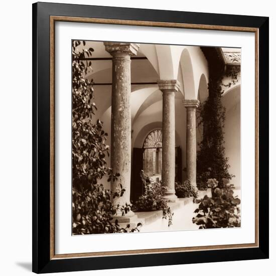 Piazza, Toscana-Alan Blaustein-Framed Photographic Print