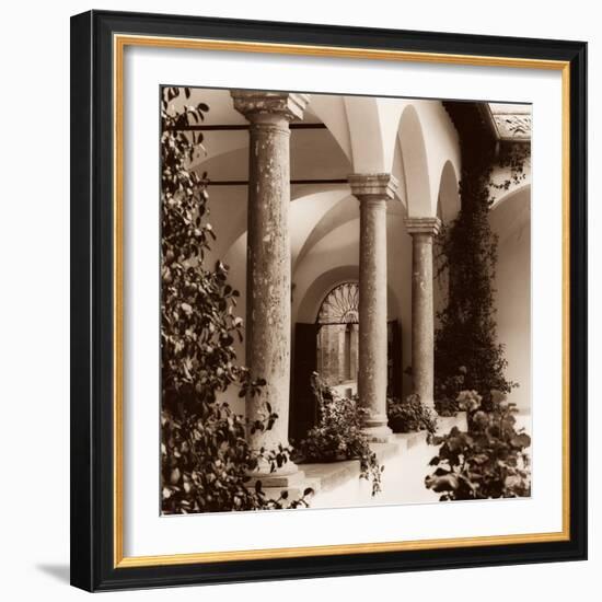 Piazza, Toscana-Alan Blaustein-Framed Photographic Print