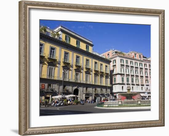 Piazza Trieste E Trento, Naples, Campania, Italy, Europe-Richard Cummins-Framed Photographic Print